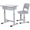 Buy cheap Child Classroom Furniture H750*W600*D550mm Black Desk And Chair from wholesalers