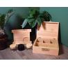 Buy cheap 8.9in Stash Box Herbs Box 100% Bamboo Storage Box Rolling Tray Lockable from wholesalers