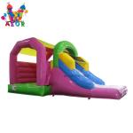 Colorful Universal Trampoline Slide Combination For Boys And Girls Inflatable