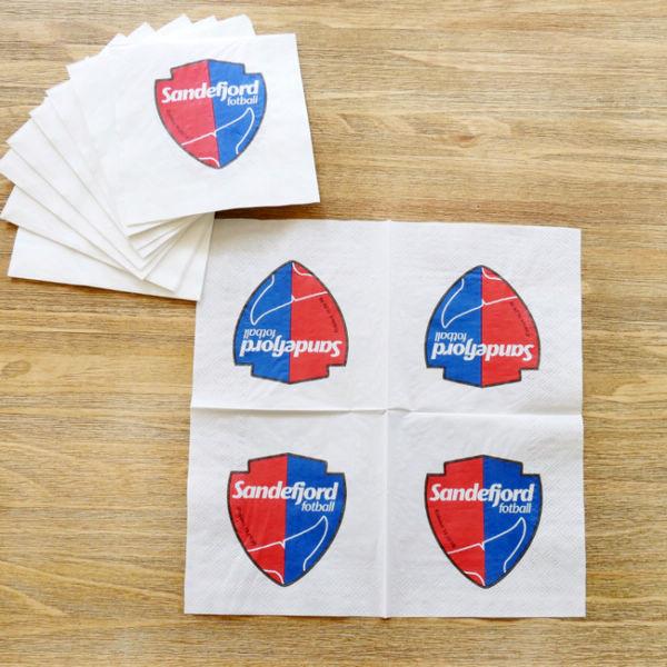 Buy cheap Safety Colored Paper Dinner Napkins 25*25 Cm Restaurants Boba Tea Shop from wholesalers
