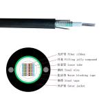 Overhead 652D 288 Core HDPE Outer Jacket Optical Fiber Ribbon Cable Multi Tube