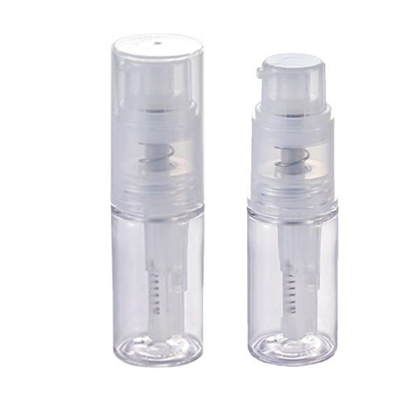 Buy cheap 14ml 18ml 25ml PET Plastic Dry Powder Spray Bottle For Talcum Nails Glitters Dust Tattoo Pigment from wholesalers