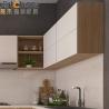 Buy cheap Minimalist Style Custom Solid Wood Kitchen Cabinets with Pure Acrylic Countertop from wholesalers