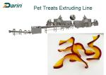 Twin Color Twisted Shape Pet Food Machine Chewing Gum Dog Snacks Production Line