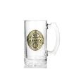 Buy cheap 470ml Promotional Transparent Crystal Beer Glass With Handle from wholesalers