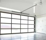 Excellent Insulation Water Tightness Class 3 Transparent Glass Sectional Garage