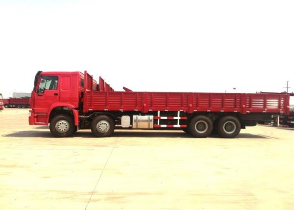 Buy cheap 8x4 371hp 35t Flat Bed HOWO Cargo Truck from wholesalers
