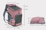 Buy cheap Luxury Soft Airline Approved Pet Carrier For 25 Lb Dog With Wheels 15 Lb 20 Lb from wholesalers