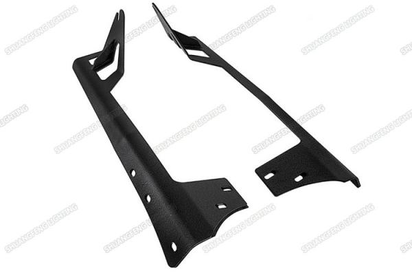 Buy cheap Black Automotive Lighting Accessories Steel Jeep Windshield Mounting Brackets 52'' 300W from wholesalers