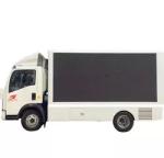 90km/H Mobile LED Display Truck Loop Ventilation Digital LED Advertising Truck