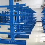 Tailored Steel Barrel Cantilever Warehouse Racks Heavy Duty Color Powder Coated