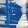 Buy cheap Tailored Steel Barrel Cantilever Warehouse Racks Heavy Duty Color Powder Coated Finish from wholesalers