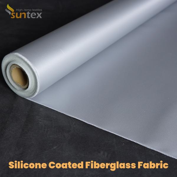 Buy cheap Thermal Insulation Silicone Coated Fiber Glass Fabrics Cloth from wholesalers