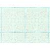 Buy cheap Cyan Bronzing Non-Woven Paper Modern Removable Wallpaper for Living Room from wholesalers
