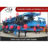 Buy cheap 20ft 40ft 3 Axle Chassis Container Trailer Mechanical / Air Suspension from wholesalers