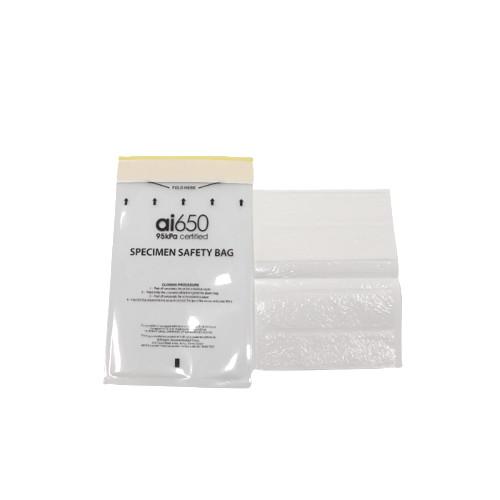 Buy cheap Lab Pathology And Biohazard Test 95kPa Specimen Transport Bag Self Sealing from wholesalers