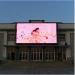 Fixed Installation Outdoor Advertising LED Display P10 For Church Social Media