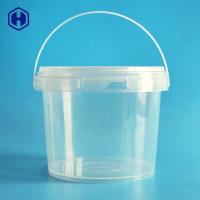 Buy cheap Butter Biscuits IML Bucket Microwavable Clear Plastic Bucket With Lid product