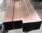 Gold Rose Gold Stainless Steel Pipe Tube Brushed Finish 201 304 316 For Handrail