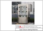 Tracking Plastic Caps Closure Sealing Machine Bottle Neck Take Cap System