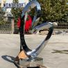 Buy cheap Modern Outdoor Garden Metal Sculpture Abstract Irregular Twisted Ring from wholesalers