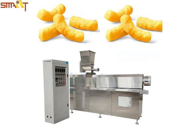 Buy cheap Twin Screw Grinding Corn Puff Extruder Machine Stainless Steel from wholesalers