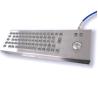 Buy cheap dustproof waterproof Industrial Desktop Keyboard IP64 Stainless Steel With Trackball from wholesalers