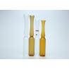 Buy cheap 2ml Empty Glass Ampoules Clear And Amber Color For Injection Medicine ISO Certificated from wholesalers