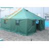 Buy cheap UV Resistance Military Canvas Tents Pole-style Galvanized Steel Waterproof Military Camping Tent from wholesalers