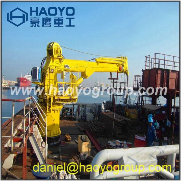 Buy cheap Telescopic Deck Marine Crane in Low Factory Price for Sale from wholesalers
