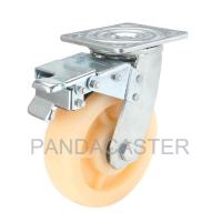 Buy cheap Super Heavy Duty Casters 6 Inch Nylon Wheels With Total Brake Device product
