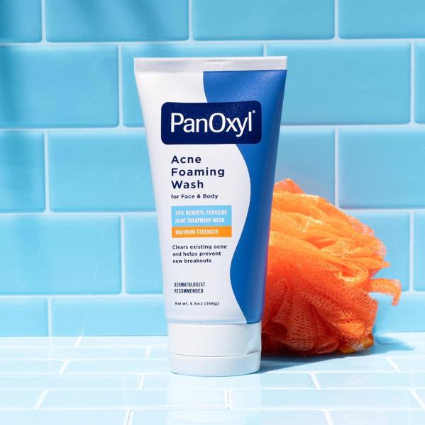 Buy cheap Antimicrobial Benzoyl Peroxide Acne Foaming Wash Facial Cleanser Unscented from wholesalers