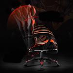 Gaslift BIFMA Passed Class 4 Chrome Gaslift PC Chair with Headrest and Lumbar