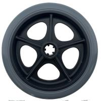 Buy cheap PVC TPR 175mm Wheelchair Caster Wheels Hand Trolley Wheel OEM Acceptable product