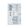 Buy cheap Glass Door Three Drawers Security Steel Filing Cabinet With Inner Box from wholesalers