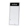 Buy cheap Eco Friendly Personalized Magnetic Notepads Black Fridge Shopping List Pad from wholesalers
