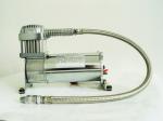 Single 150psi 12V 1/4" Air Suspension Compressor Heavy Duty Silver