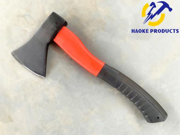 Buy cheap 600G Size Forged Carbon Steel Axe With Red Color Fiberglass Handle (XL0134-RED) from wholesalers