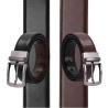 Buy cheap Double Sides Rotatable Fake Leather Belt 3.5cm Jeans Pants Pin Buckle Belt from wholesalers