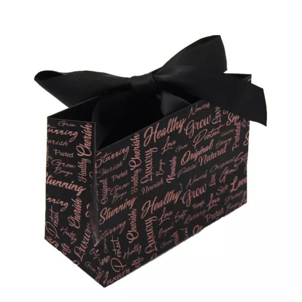 Buy cheap Bow Ribbon Shopping Paper Carrier Bag Reusable For Wedding Birthday Gifts from wholesalers