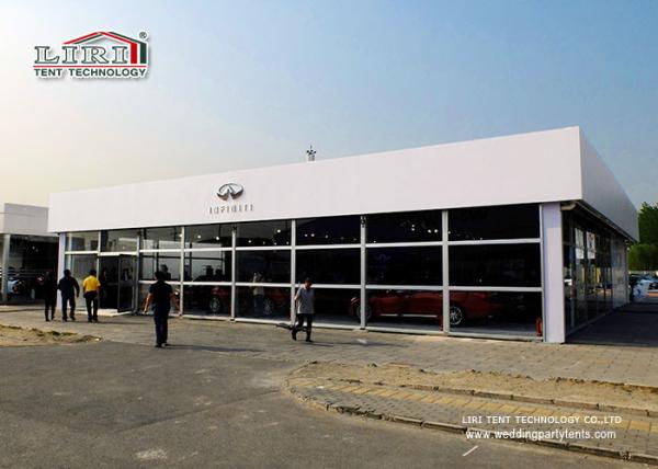 Buy cheap Car Showroom Outdoor Event Tents With Glass Wall for Car Exhibition from wholesalers