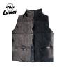 Buy cheap Corduroy Zipper Bubble Jacket Vest Utility Sleeveless Black Quilted Puffer Men Vest from wholesalers