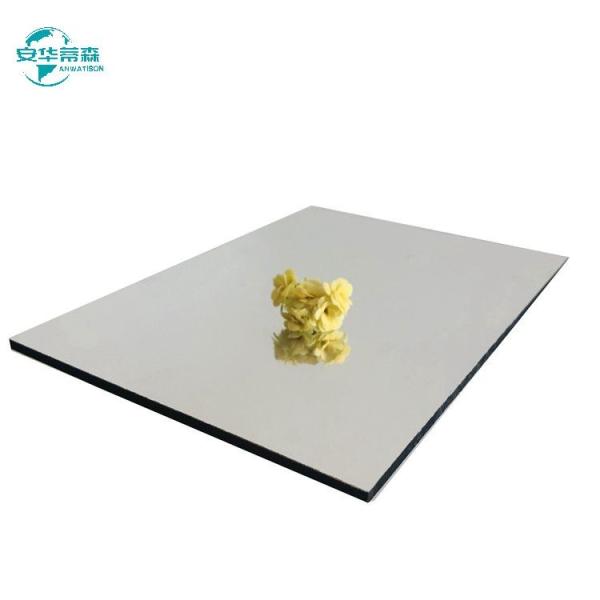 Buy cheap Strong Impact Resistance Mirror ACP 3/4/5/6mm Panel Thickness In 1220*2440mm Standard Size from wholesalers