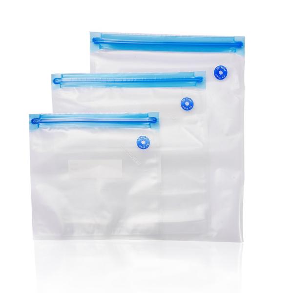 Buy cheap PE PA Food Reusable Sous Vide Bags CE Vacuum Sealer Zipper Bags BPA-Free from wholesalers