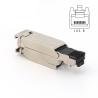 Buy cheap Metal Housing RJ45 Connector 4 Pin Field Wireable from wholesalers
