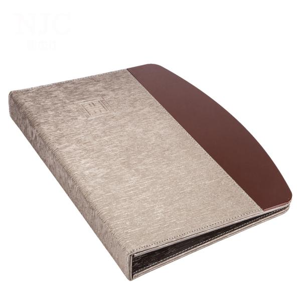 Buy cheap bespoken brown guest compedium folder factory for hotel guest supply from wholesalers