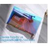 Buy cheap DAZZLING HOLOGRAPHIC, TPU PVC Laser Cosmetic Bag, Makeup Organizer Bags, Jelly Purse, Hanging Toiletry from wholesalers