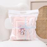 Home Melody Baby Bath Towel Set Coral Velvet Non-shedding Absorbent Gift Wedding