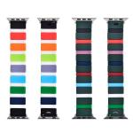 Durable Luxury Silicone Smart Watch Strap 38mm 42mm For Sports