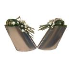 High grade custom metal outdoor angled wall flower pot planters